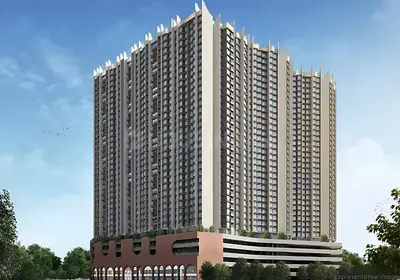Shraddha Park City luxury residential tower elevation at Borivali East Mumbai